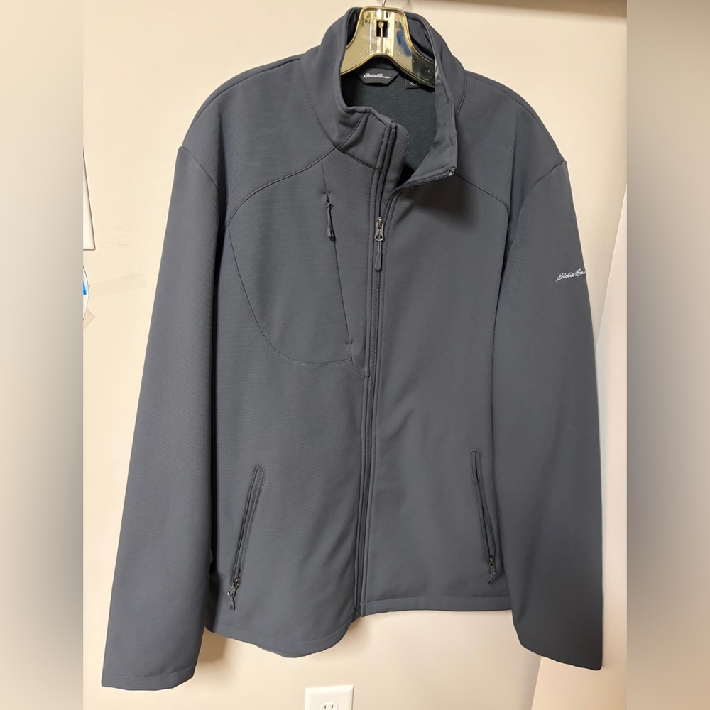 Eddie Bauer Men's Charcoal Performance Jacket